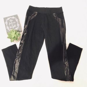 Retro Shiny panel legging